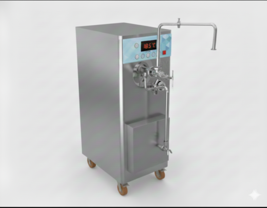 Productora continua PC-300 de IGM, vista frontal 3/4