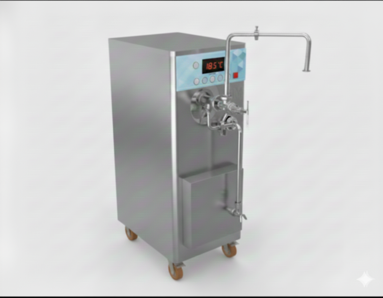 Productora continua PC-300 de IGM, vista frontal 3/4